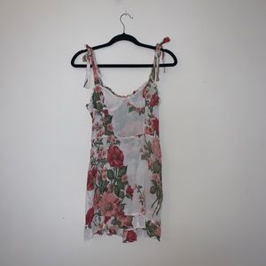 Reformation mini dress floral